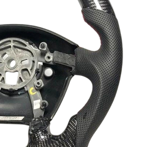 Volant de direction en fibre de carbone personnalisé pour Chevrolet <span class=keywords><strong>Corvette</strong></span> <span class=keywords><strong>C5</strong></span> <span class=keywords><strong>1997</strong></span> 1998 1999 2000 2001 2002 2003 2004 Style sport - Product Image 6