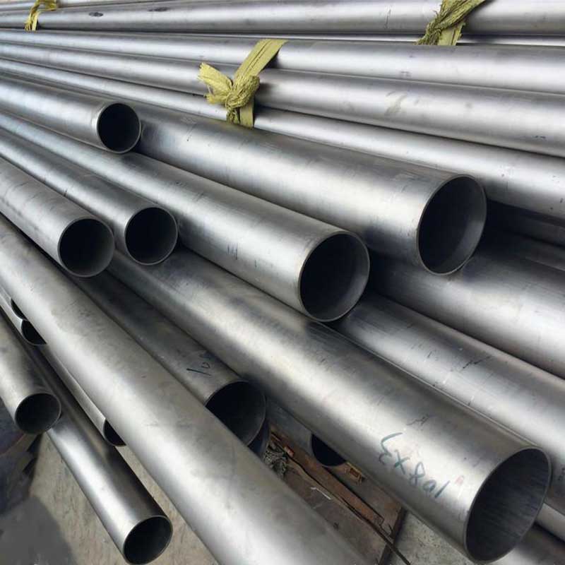 DELLOK 99.99% Pure Titanium Metal Tube Welded Alloy Round Tube