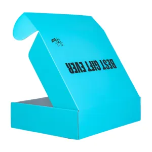 Custom Logo Cardboard Packaging Paper Mailer Shipping Box