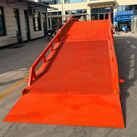 Rampe d'accès au terminal logistique de 15 tonnes pour déchargement de conteneurs par chariot élévateur avec composants essentiels : roulement et engrenage