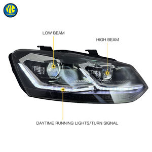 YU GUANG per <span class=keywords><strong>Volkswagen</strong></span> <span class=keywords><strong>POLO</strong></span> 6R Faro a LED MK5 2011-<span class=keywords><strong>2018</strong></span> Aggiornamento Ricambi Auto VW <span class=keywords><strong>Polo</strong></span> Fanale Anteriore per Auto Proiettori a LED - Product Image 6