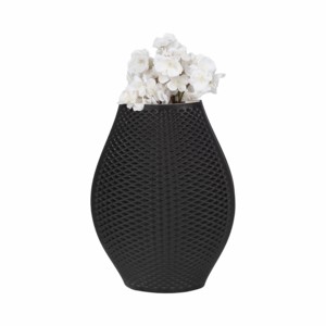Vaso in Porcellana Elegante Stampato in 3D per Decorazione Soggiorno e Camera da Letto - Product Image 2