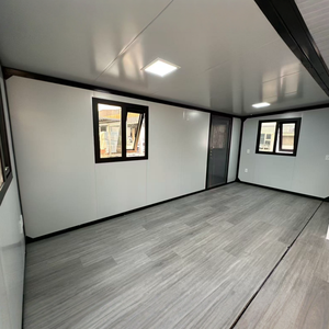 Villa conteneur modulaire mobile sur mesure à double étage de 20 pieds, idéale pour <span class=keywords><strong>appartement</strong></span> familial, hôtel, école, bureau et station balnéaire - Product Image 4