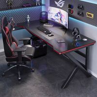 Tables d'ordinateur portables minimalistes en gros pour la maison, postes de travail polyvalents pour étudiants, bureaux d'ordinateur simples en acrylique