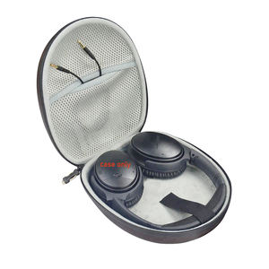 Étui pour casque pour <span class=keywords><strong>Bose</strong></span> Quiet Comfort 45 35 Casque sans fil II QC35 QC25 QC2 QC15 QC3 SoundLink <span class=keywords><strong>On</strong></span>-<span class=keywords><strong>Ear</strong></span> OE OE2 2i - Case Only - Product Image 2