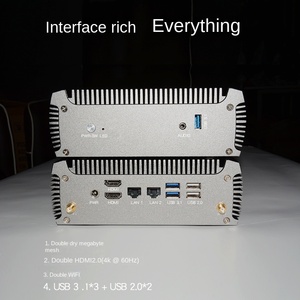 Mini PC para juegos amueblado de fábrica 512GB SSD 512GB DDR4 RAM I7 Procesador sin ventilador Gamer portátil US/EU/JP Plug Win 11 Nuevo - Product Image 4
