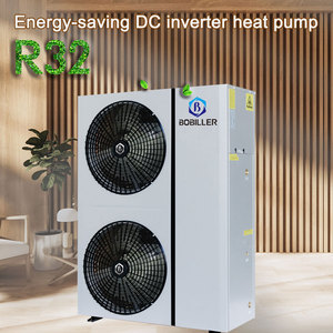 Chauffe-eau à <span class=keywords><strong>pompe</strong></span> à <span class=keywords><strong>chaleur</strong></span> à onduleur unique 20KW 30KW R32 R410A énergie de l'air chauffage intérieur eau chaude chauffe-eau triplex réservoirs - Product Image 4