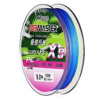 Senar Pancing Monofilamen Nylon Jepang Super Kuat Lembut X4 X8 X12 X16 Pe Kepang 1000m