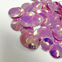 Paillettes multicolores JM Brand en PVC, 21-30mm, non-déformables, résistantes à la chaleur et à l'abrasion, pour costumes de scène, personnalisables, directement de l'usine