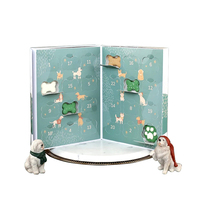 Maßgefertigte Premium-Luxus-Kalender-Geschenkbox, Überraschungs-Geschenkbox für Schokoladentrüffel, Kekse und Tierleckerlis