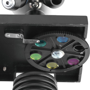 Ensemble de microscope pour débutants 40X-400X avec oculaire numérique et accessoires - Product Image 4