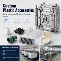 Service de moulage par injection et d'outillage pour couvercles d'enclos en plastique à deux cavités personnalisés pour appareils électroniques