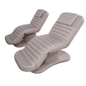 Kisen Hot Sale Memory Foam Massage Therapy <b>Table</b> 3 Motors Electric Facial Light pink <b>Lash</b> <b>Bed</b> for Beauty Salon - Product Image 1