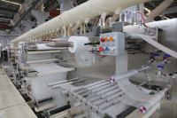 Machine automatique de fabrication de couches pour bébés et adultes, vente directe d'usine