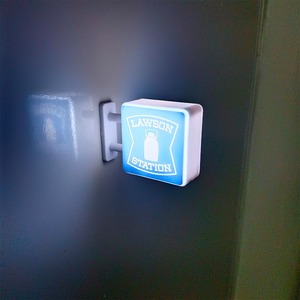 Etiqueta Magnética LED Creativa para Refrigerador, Regalo Promocional Empresarial, Cartel con Iluminación LED de Alta Visibilidad - Product Image 5