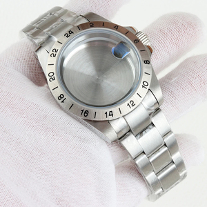Reloj de 39 mm con Bisel de Acero, Resistente al Agua, con Movimiento <span class=keywords><strong>GMT</strong></span> NH34/NH35/NH36/NH38, Cristal de Zafiro y Esfera de 28.5 mm - Product Image 5