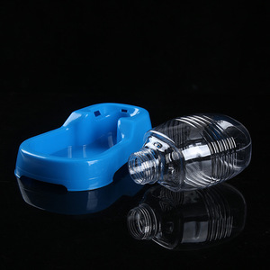 Fuente de agua automática para mascotas, 500ml, para perros, gatos, cachorros, color sólido, forma redonda - Product Image 4