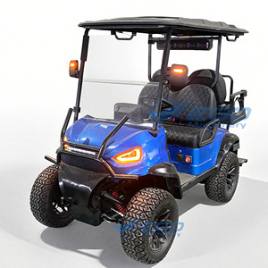 New Custom 4-Seater Electric Off-Road Golf Cart 48V 60V <b>72V</b> Lithium/Lead-Acid <b>Battery</b> Made in China - Product Image 1
