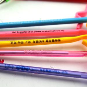 5 Star Shape Drinking Straw Customized Promotion <strong>Ball</strong> Pen - Product Image 2