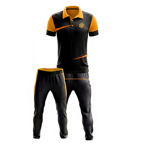 Ensemble de vêtements de cricket respirant en polyester 100% avec design personnalisé, maillot et pantalon imprimés par sublimation, uniformes de sport en gros - Product Image 1