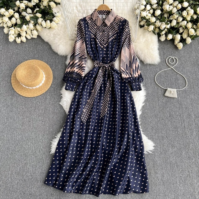 navy blue dress for baby girl Winter Dresses Casual main image 1