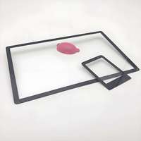 Écran tactile à haute transmission, verre trempé, cadres d'écran LED, clarté 90%+, anti-reflets, étanche, décoration d'instruments
