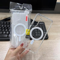 Funda Magnética Transparente Rígida para Xiaomi 15T Pro, Carcasa Acrílica Transparente Antigolpes para Mi 17T 17 Poco X8 Pro Max