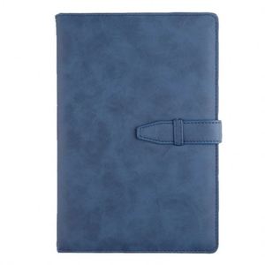 Popular Mini 200-Page A5 Office Planner Business Diary with PU Leather Buckle for <b>Gifts</b> 100 Inner Sheets - Product Image 1