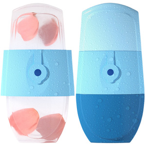 Rodillo <span class=keywords><strong>Facial</strong></span> de Silicona de Doble Extremo con 3 Secciones, Masajeador Portátil de Terapia Fría para Aliviar la Hinchazón de la Piel Después de Tratamientos de Belleza - Product Image 4
