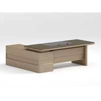 Bureau de direction moderne extensible avec taille et couleur personnalisables pour usage professionnel et domestique