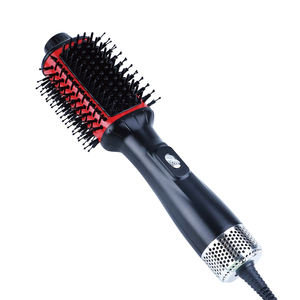 3 IN 1 <span class=keywords><strong>Brosse</strong></span> à air chaud en une étape 1200w multi styler Sèche-<span class=keywords><strong>cheveux</strong></span> Volumizer Air Straightener Thermal Oval Brush - Product Image 1