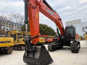Excavadora de cadenas usada Doosan DX380LCA de 38 toneladas, en stock, original de Corea, excavadora de segunda mano Doosan DX300/340/225/360 - Product Image 3
