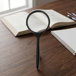 Loupe de poche de qualité supérieure, aide à la lecture portable, lentille optique haute clarté, loupe durable pour livres et documents - Product Image 6