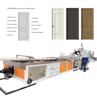Machine d'extrusion à double vis pour panneau de porte WPC, cadre de porte, profil d'architrave, avec moteur, PLC et boîte de vitesses - Haute précision
