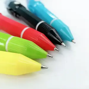 खिलौना पेन उपहार बहु कार्यात्मक लोगो प्रमोशन पेन एलईडी लाइट अप बॉल पेन