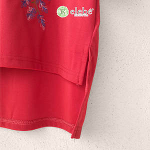 Fácil de usar tipo superior tamaño libre al por mayor camisas de las mujeres Elebe Blusa roja Diseño Material Premium Blusa sin hierro de Malasia - Product Image 4