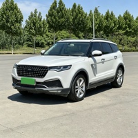 Zotye T700 2017 1.8T Édition Premium Automatique Conduite à Gauche Sièges en Cuir Pneus R19 Électrique SUV d'Occasion Noir Prêt à l'Expédition