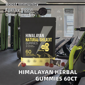 Permen himalmet Shilajit & Ashwagandha Herbal Gummies <span class=keywords><strong>Mineral</strong></span> alami yang ditambahkan gula dosis dewasa - Product Image 2