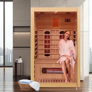 <span class=keywords><strong>Sauna</strong></span> in legno massiccio in legno tradizionale Saunaking in stile moderno 2-3 persone Finnish <span class=keywords><strong>Sauna</strong></span> - Product Image 2