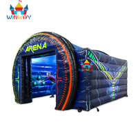 Arène IPS gonflable, arène de combat IPS commerciale avec tableau de scores numérique pour les jeux compétitifs, le team building et le divertissement