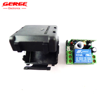 MINI nouveau contrôle d'accès 315Mhz KGS-B10 à distance sans fil interrupteur à distance pour alarme antivol simple voie 12V carte récepteur à distance