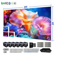 Écran LED 500*500mm P3.9, écran LED couleur pleine, affichage extérieur, panneau en aluminium moulé sous pression, mur vidéo LED intérieur