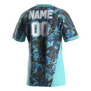 Camiseta Deportiva de Rugby para Hombre, Estilo Japonés, Cuello Redondo, para Entrenamiento Deportivo, Personalizable con Impresión OEM/ODM - Product Image 2