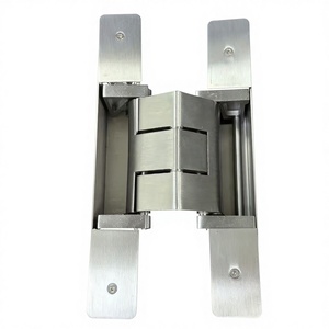 DOORPLUS RWD-9 Charnières de porte dissimulées robustes 3D réglables à 180 degrés en acier inoxydable moderne avec garantie de 3 ans - Product Image 2