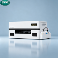 Printer DTF Mini A3 Single-Head XP600 Dengan Layar LED Cerdas, Printer Transfer Panas Digital untuk Cetak Jersey Olahraga