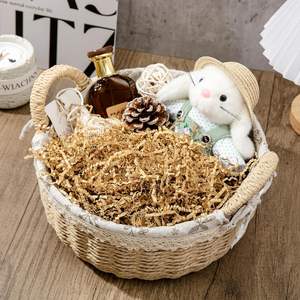 Papier artisanal double face coloré en gros, déchiqueté et froissé, 1-3 mm, pour boîtes cadeaux, avec matériaux recyclés et impression laser - Product Image 1