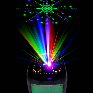 Máquina de Karaoke Doble de 10'' con Altavoz Bluetooth Portátil, Ranura para Tarjeta TF/USB, Grabación y Luces Láser para Fiestas en Casa, Gran Venta 2026 - Product Image 6