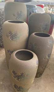 <span class=keywords><strong>Vase</strong></span> en céramique blanche 31 "de haut <span class=keywords><strong>Vase</strong></span> de sol Grands vases à fleurs décoratifs pour la décoration intérieure moderne Cuisine Mariage Décor de ferme - Product Image 2