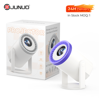 Projecteur intelligent Android Junuo portable Turn 1 200 ANSI Lumens Home Theater Mini Allwinner H723 Android 14 Proyector