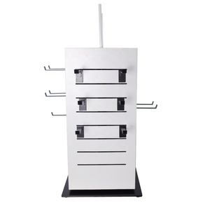 Nouveau design latte métallique mur silencieux tournant bijoux présentoir porte-clés peluche comptoir magasin de détail crochet - Product Image 6